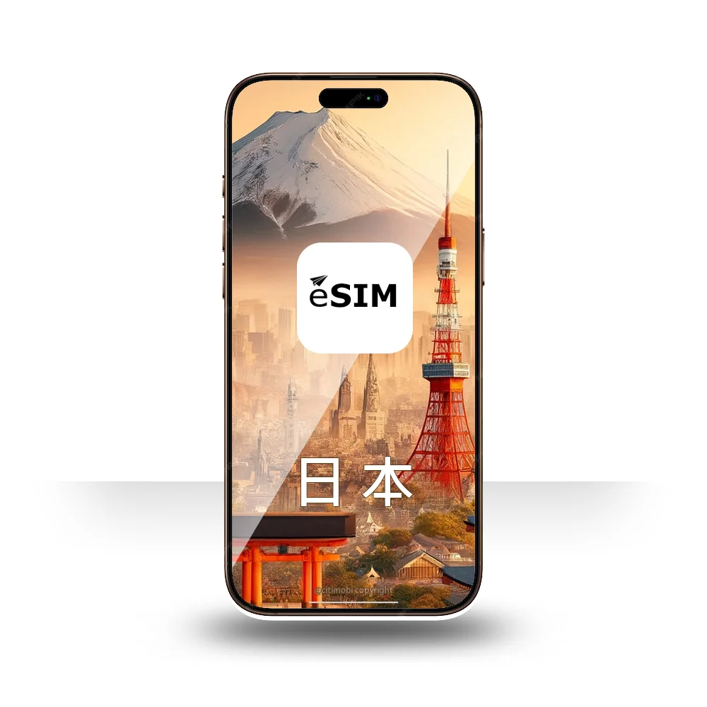 eSIM 日本上網 3-12天
